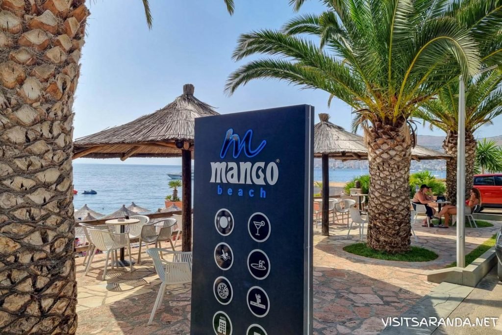 Mango Beach Club evening DJ party Albanian Riviera