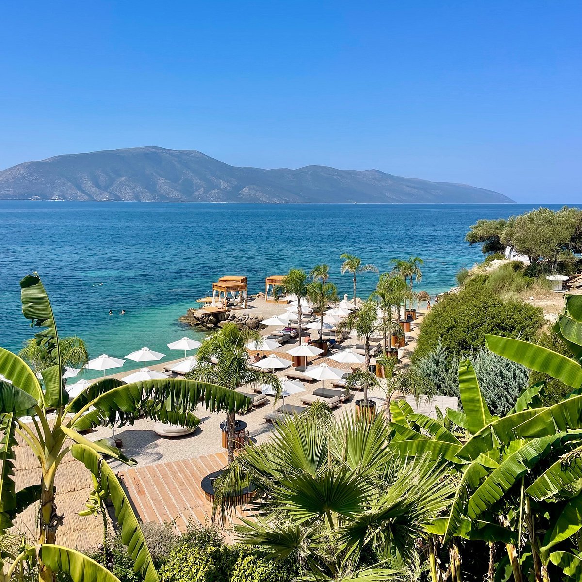 Vega Beach Club Vlorë coastal views